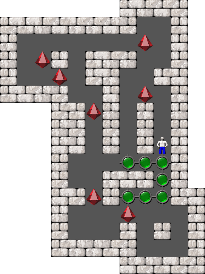 Sokoban Monry Collection level 250